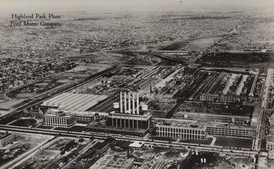 Zakład Highland Park, Ford Motor Company, Detroit, Michigan autorstwa American Photographer