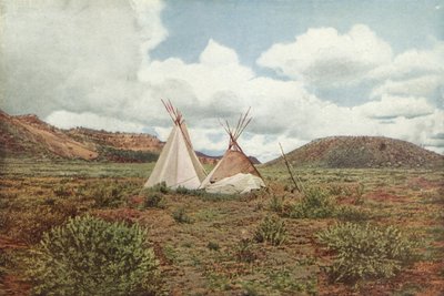 W Ziemi Apaczów, Arizona (kolorowe zdjęcie) autorstwa American Photographer
