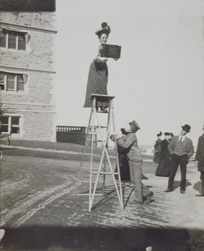 Jessie Tarbox Beals (1871-1942) na Wystawie Zakupów w Luizjanie, 1904 autorstwa American Photographer