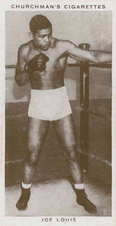 Joe Louis (1914-1981), amerykański mistrz świata bokser wagi ciężkiej autorstwa American Photographer