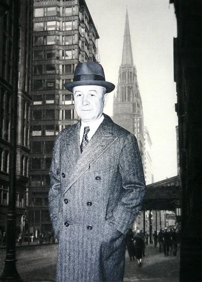 Johnny Torrio (zdjęcie czarno-białe) autorstwa American Photographer