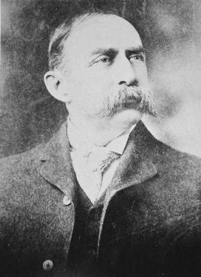 Porucznik John Barclay Armstrong (1815-1913) (zdjęcie czarno-białe) autorstwa American Photographer