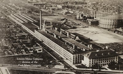 Lincoln Motor Company oddział Ford Motor Company, Detroit, Michigan autorstwa American Photographer