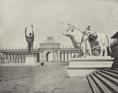 Patrząc na jezioro ze Statuy Obfitości autorstwa American Photographer