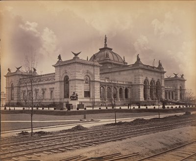 Sala Pamięci Wystawy Stulecia, 1876 (odbitka żelatynowo-srebrowa) autorstwa American Photographer