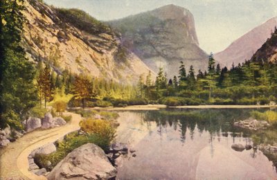 Mirror Lake, Park Narodowy Yosemite (zdjęcie kolorowe) autorstwa American Photographer