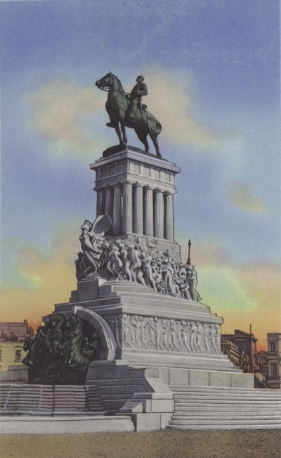 Monumento a Maximo Gomez, Maximo Gomez Monument (kolorowe zdjęcie) autorstwa American Photographer