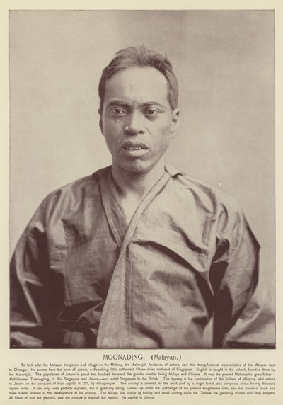 Moonading, malajski autorstwa American Photographer