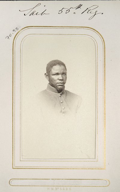 Nicholas Said, carte de visite, ok. 1863–66 autorstwa American Photographer