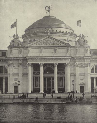 Portik Północny Budynku Rolniczego autorstwa American Photographer