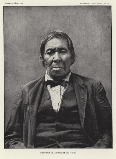 Portret AKwinemi Oshkosh autorstwa American Photographer