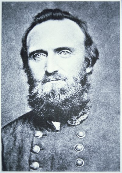 Portret Thomasa J. „Stonewall” Jacksona (zdjęcie czarno-białe) autorstwa American Photographer