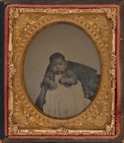 Portret dziecka, ok. 1860 (zdjęcie) autorstwa American Photographer