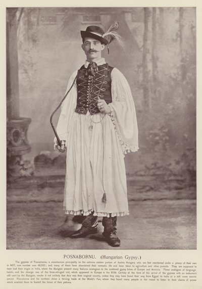 Posnabornu, cyganie węgierscy autorstwa American Photographer