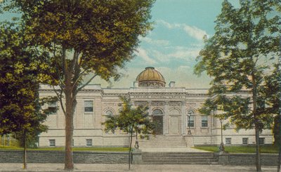 Poughkeepsie: Adriance Memorial Library (zdjęcie kolorowe) autorstwa American Photographer