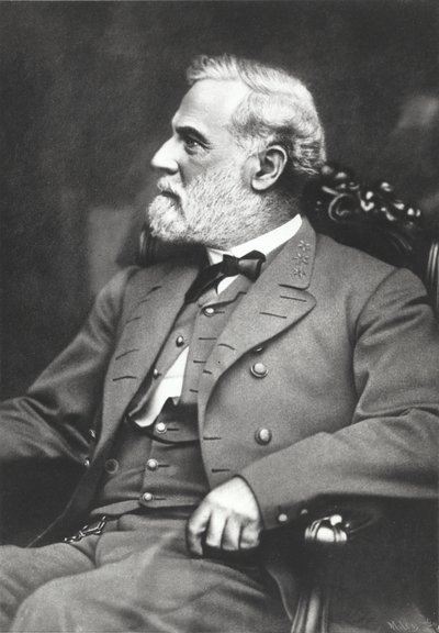 Robert E. Lee (zdjęcie czarno-białe) autorstwa American Photographer