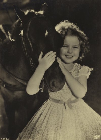 Shirley Temple, amerykańska aktorka i gwiazda filmowa autorstwa American Photographer