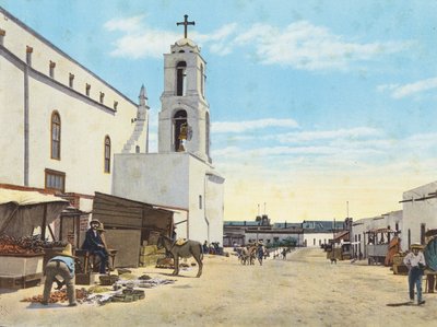 Scena uliczna, Juarez, Meksyk (zdjęcie kolorowe) autorstwa American Photographer