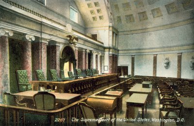 Sąd Najwyższy Stanów Zjednoczonych, Waszyngton, DC, USA (zdjęcie kolorowe) autorstwa American Photographer