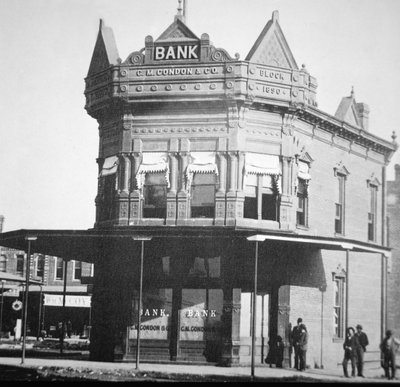 Bank Condon, Coffeyville, Kansas autorstwa American Photographer