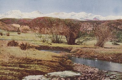 Pasmo Śnieżne, niedaleko Trinidad, Kolorado (zdjęcie kolorowe) autorstwa American Photographer