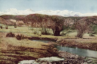 Snowy Range, niedaleko Trynidadu, Kolorado (kolorowe zdjęcie) autorstwa American Photographer