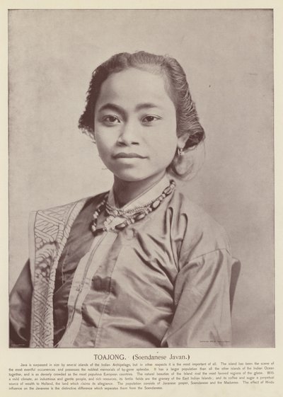 Toajong, jawajski soendański autorstwa American Photographer