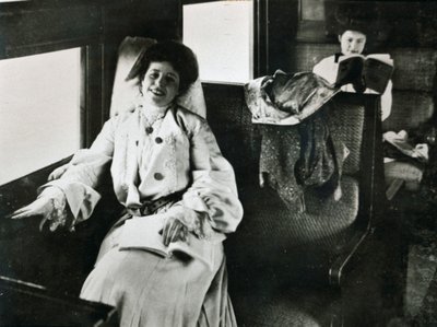 Podróżowanie „The California Limited” kolei Santa Fe autorstwa American Photographer