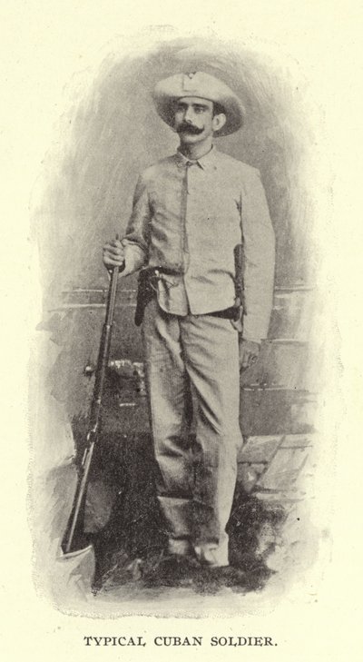 Typowy kubański żołnierz autorstwa American Photographer