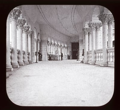 Worlds Columbian Exposition: Fisheries Colonade, Chicago, 1893 (zjeżdżalnia z latarnią) autorstwa American Photographer