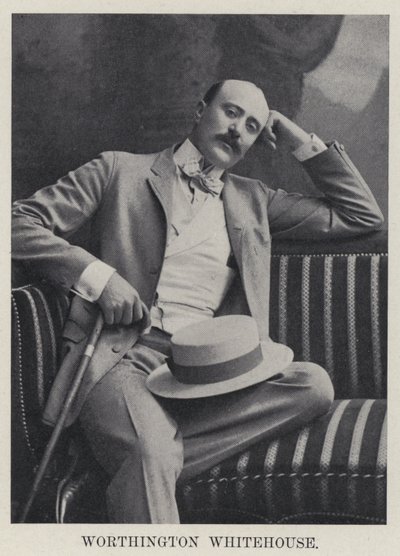 Worthington Whitehouse (zdjęcie czarno-białe) autorstwa American Photographer