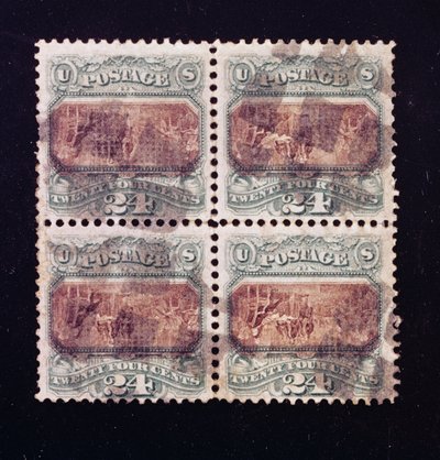 24-wieczne podpisanie Deklaracji Niepodległości w bloku czterech, 1869 r autorstwa American School
