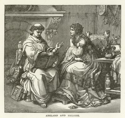 Abelard i Heloise autorstwa American School