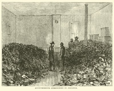 Osprzęt przekazany przez Johnstona, kwiecień 1865 r. autorstwa American School