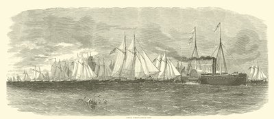 Admirał Porters flota moździerzy, 1862 autorstwa American School