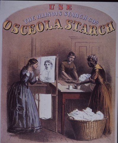 Reklama skrobi Osceola autorstwa American School