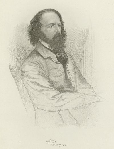 Alfred, Lord Tennyson autorstwa American School