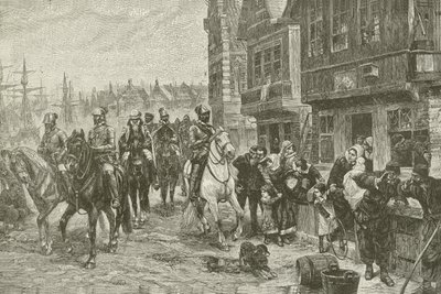 Alvas Last Ride przez Amsterdam, z obrazu Chas Rochussen autorstwa American School
