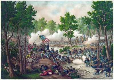Amerykańska wojna secesyjna (1861-1865): bitwa pod Spotsylvania Court House, 9-12 maja autorstwa American School