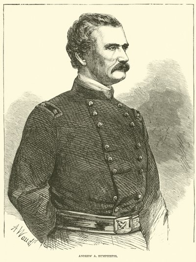 Andrew Humphreys, sierpień 1863 r. autorstwa American School