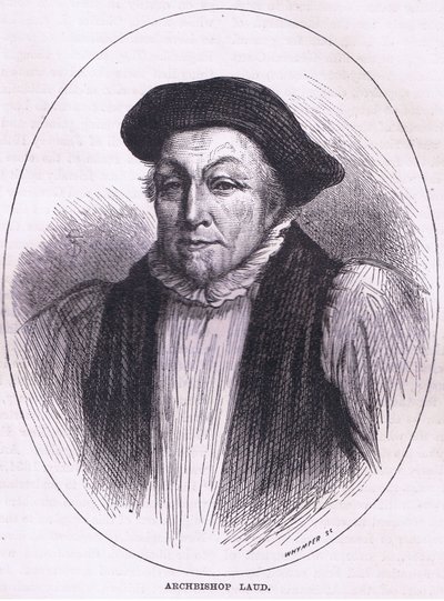 Arcybiskup Laud, ilustracja z pubu Cassell