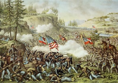 Bitwa pod Chickamauga autorstwa American School