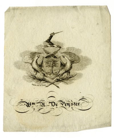 Płyta William Axtell De Peyster (1793-1856), ok. 1840 r. autorstwa American School