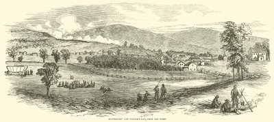 Boonesboro i Turners Gap, z Zachodu, wrzesień 1862 autorstwa American School