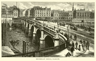Most Broomielaw, Glasgow autorstwa American School