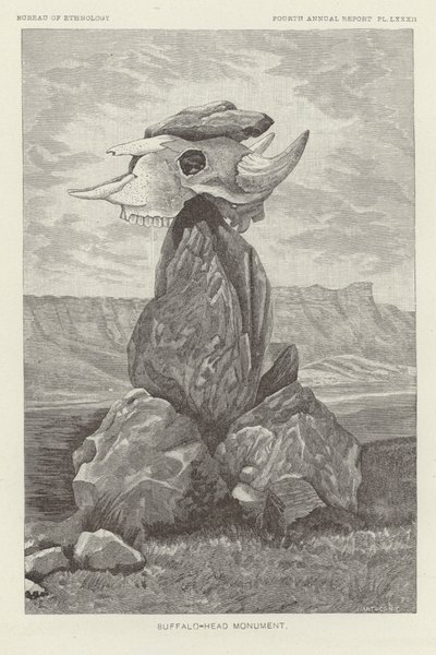 Pomnik Buffalo-Head autorstwa American School