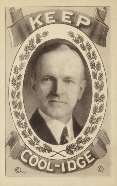 Calvin Coolidge (litografia) autorstwa American School