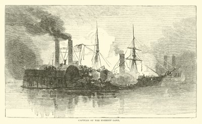 Zdobycie Harriet Lane, styczeń 1863 r. autorstwa American School