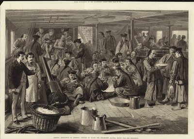 Chińska emigracja do Ameryki autorstwa American School