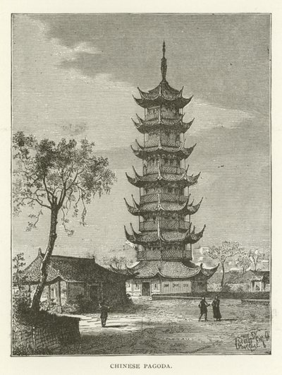 Chińska Pagoda autorstwa American School